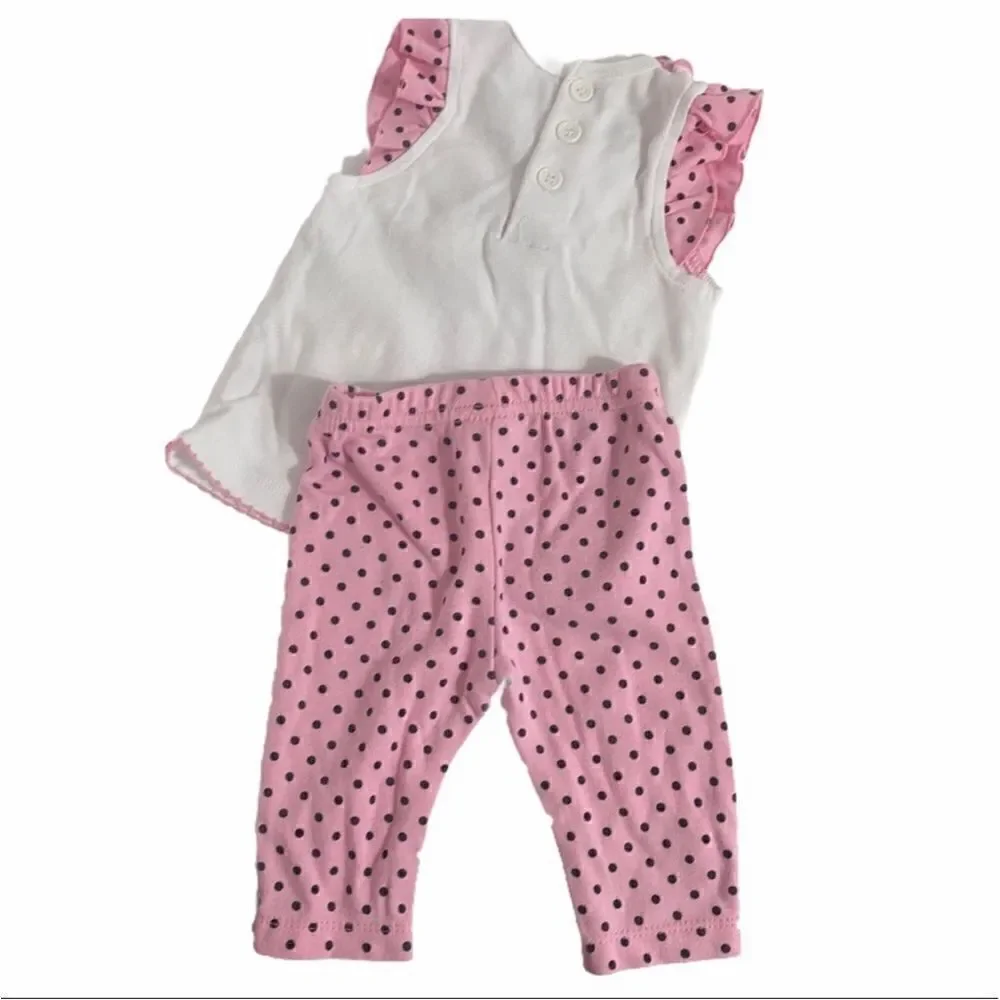 Carter's Calvin Klein 6 Piece Baby Girls Bundle 1
